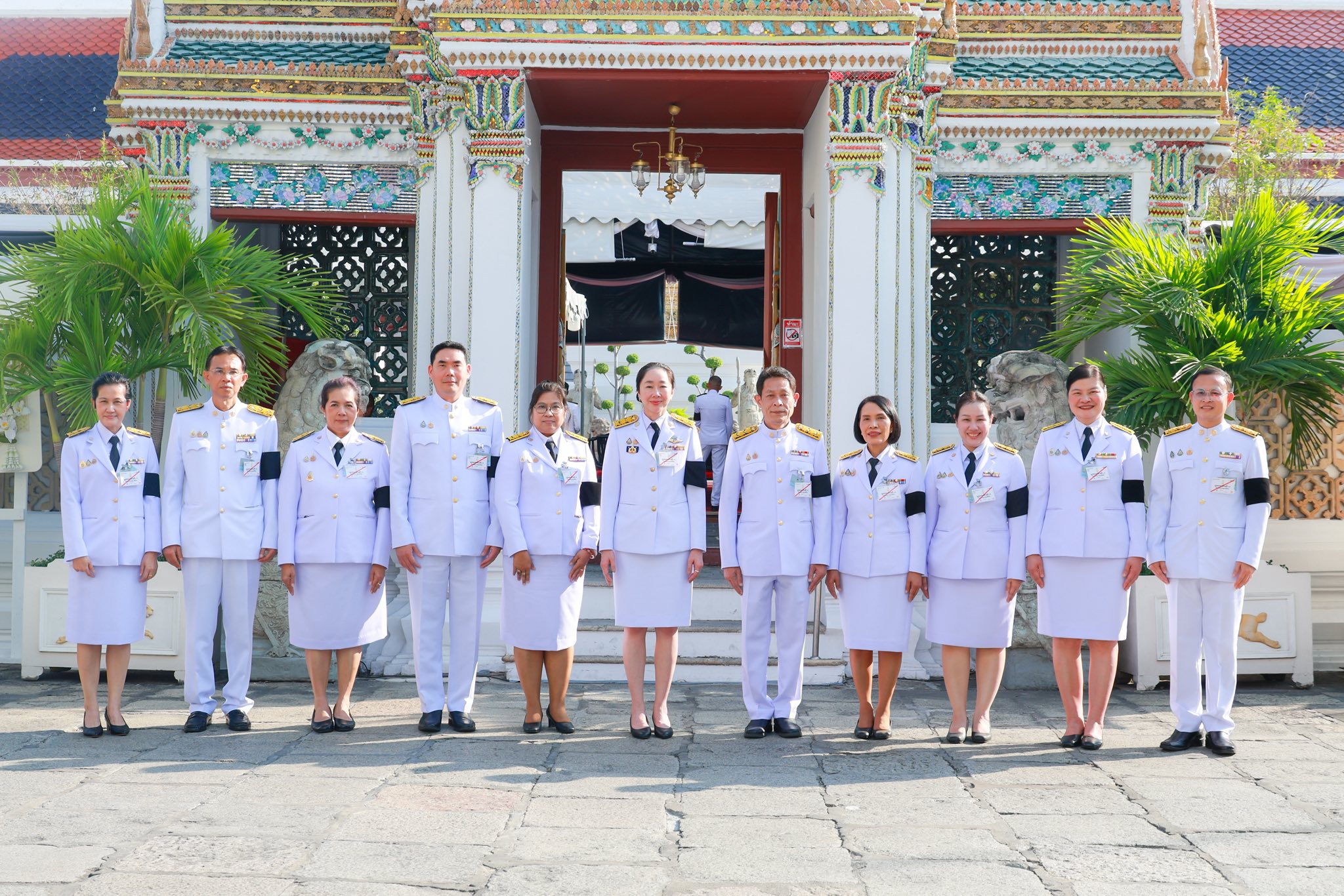 ดร.ชญานันท์ฯ ผอ.สคทช. นำคณะผู้บริหารและเจ้าหน้าที่ ร่วมผลัดเฝ้าฯ ในพระพิธีธรรมสวดพระอภิธรรมพระบรมศพ 